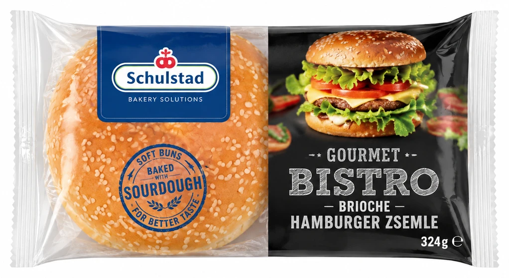 Schulstad Bistro hamburgerzsemle