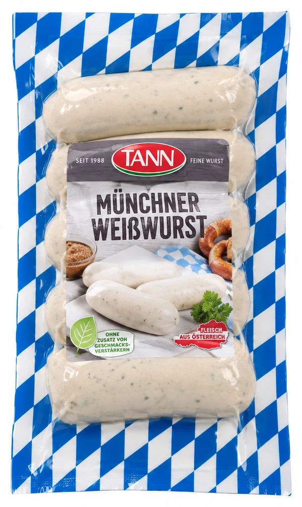 TANN müncheni fehérkolbász