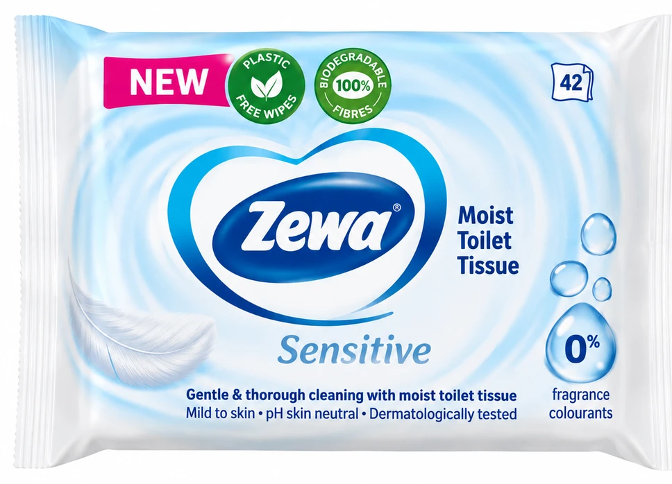 Zewa nedves toalettpapír