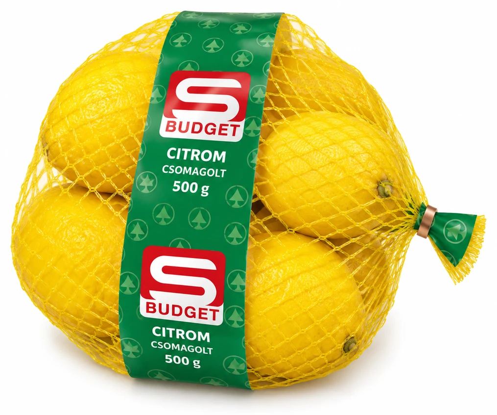 S-BUDGET citrom csomagolt