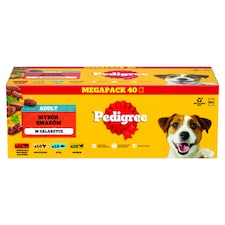 Pedigree teljes értékű nedves eledel felnőtt kutyák részére 40 x 100 g (4 kg)