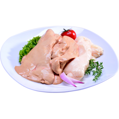 Hízott libamáj testhájjal Ft/Kg