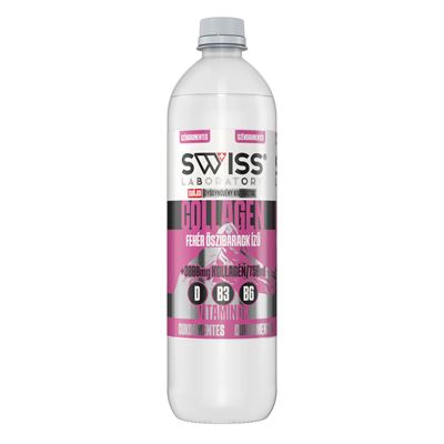 SWISS LABORATORY Collagen Zero Fehér Őszibarack Ízű Ital 750ml