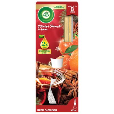 Air Wick Pálcikás légfrissítő - Gyümölcsös Téli Puncs, 42ml