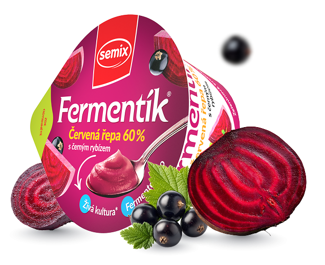 Semix Fermentik Zabgurt cékla-fekete ribizli