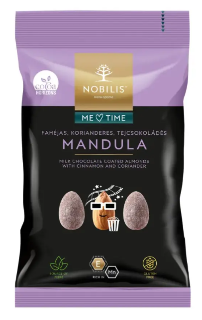 Nobilis fahéjas, tejcsokoládés mandula