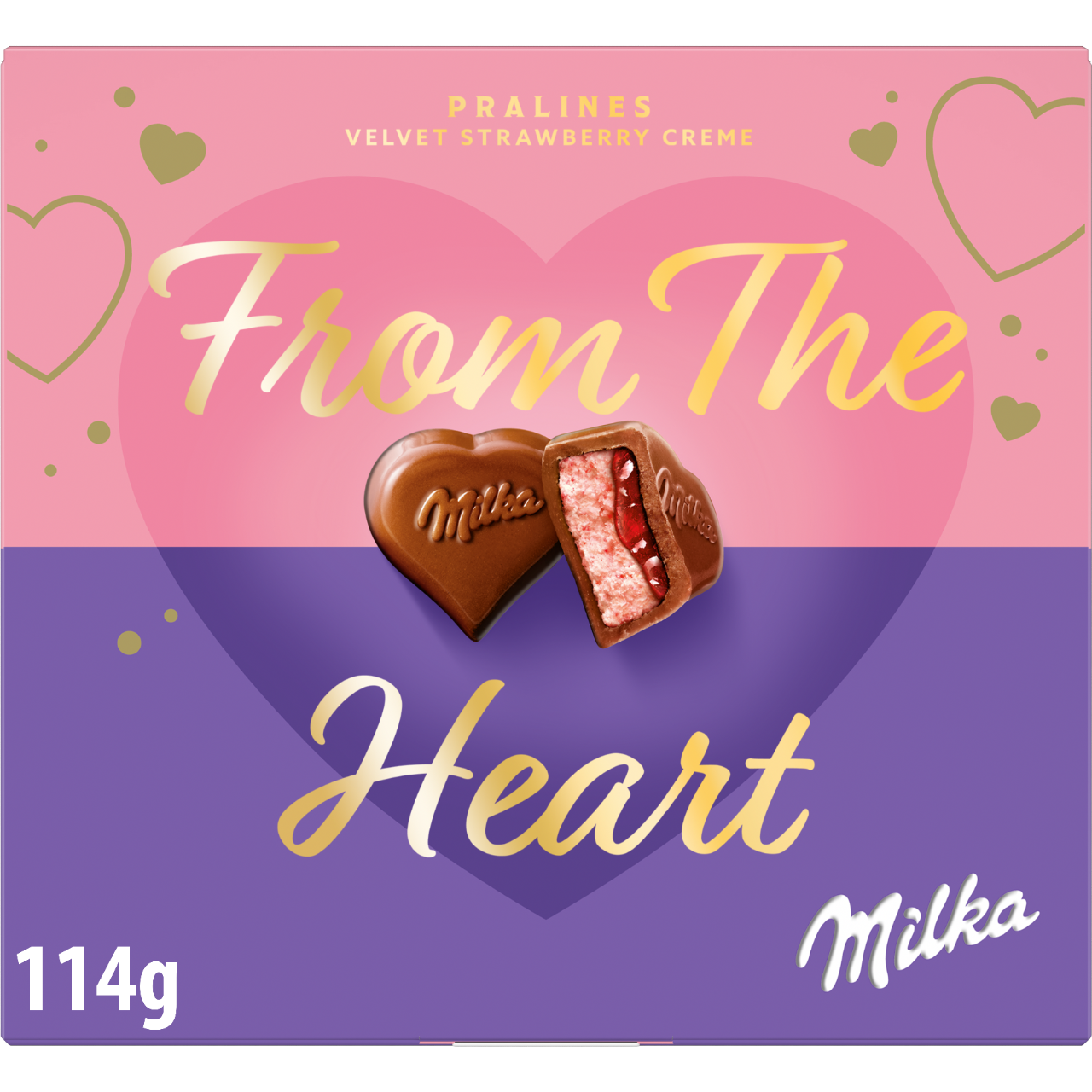 Milka From Heart praliné epres
