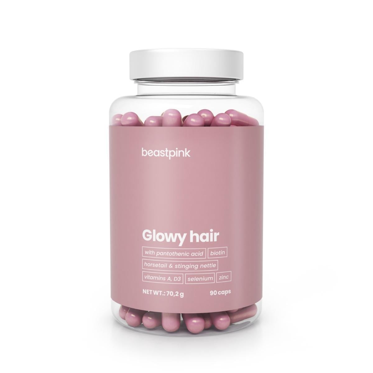 Glowy Hair - BeastPink 90 kapsz.