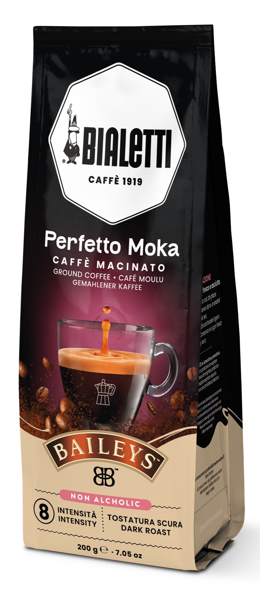 Bialetti Perfetto Moka Baileys ízesített őrölt kávé