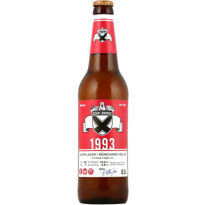 Szent András 1993 Bajor Lager 4,9% 0,5 l