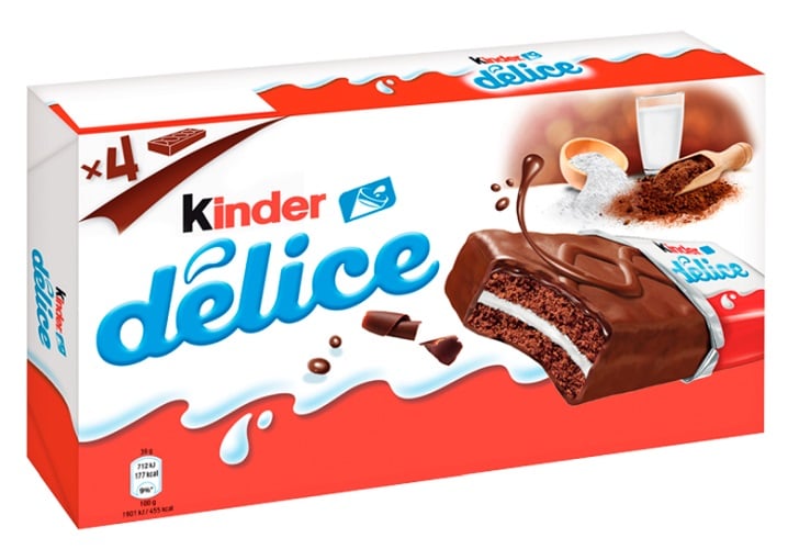 Kinder Delice Kakaós 4 darabos multipack