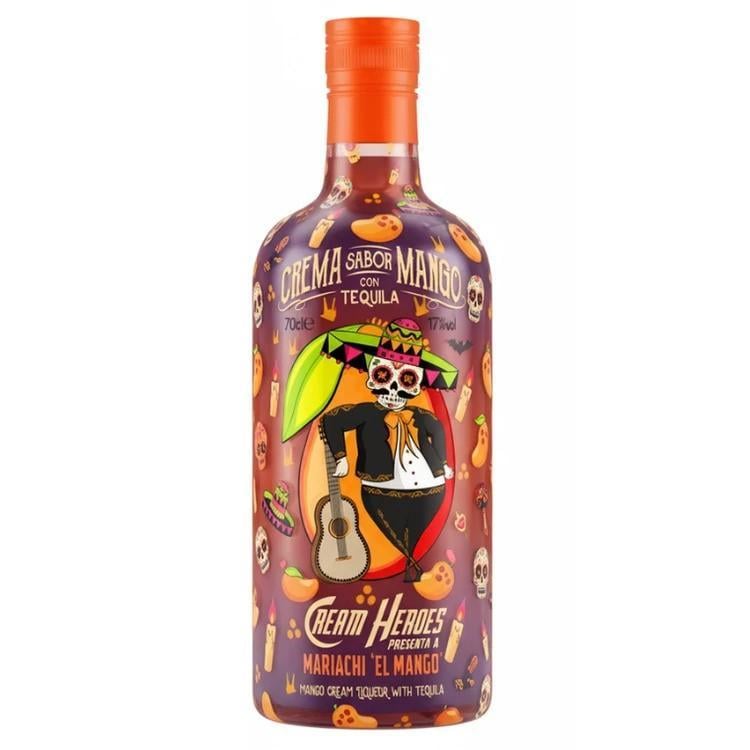 Cream Heroes Mango Tequilalikőr [17%] (Limited Edition Día de los Muertos