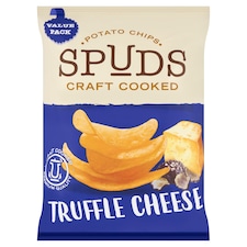 Spuds sajtos-szarvasgombás ízű burgonyachips 105 g
