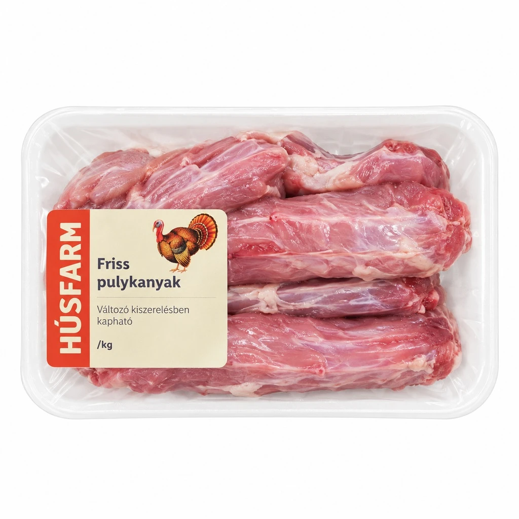 HÚSFARM Friss pulykanyak