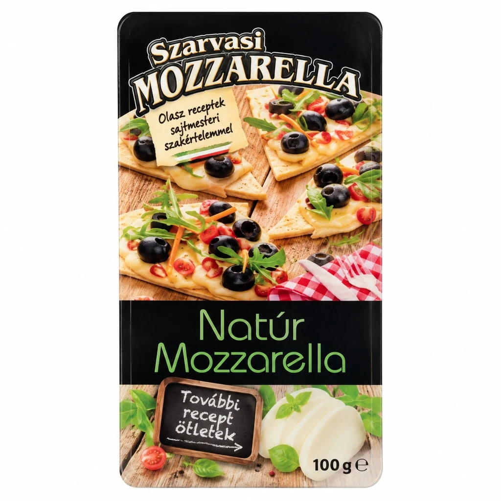 SZARVASI Szeletelt mozzarella