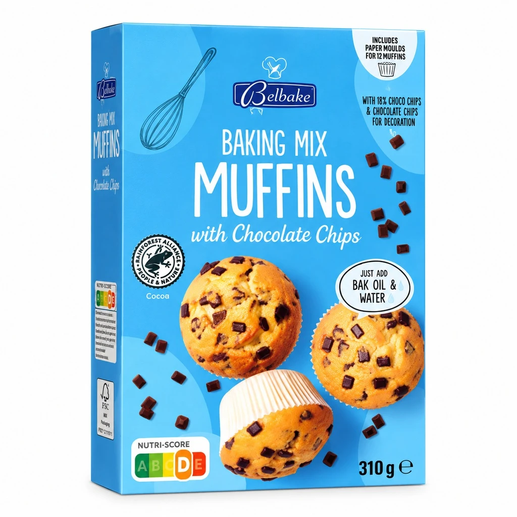 BELBAKE Muffin alappor