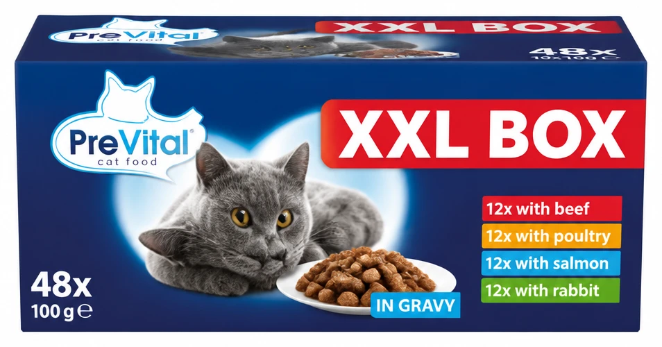 PreVital Gigabox 48 pack macskaeledel