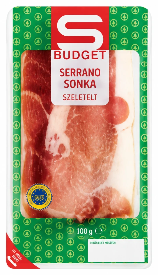 S-BUDGET Serrano sonka