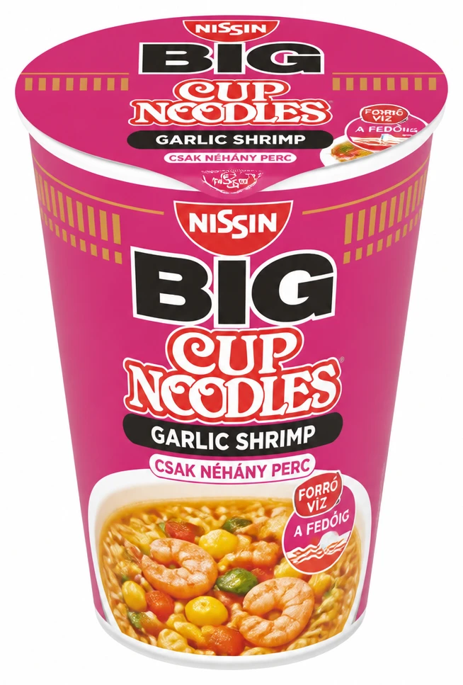 Nissin BIG Cup Noodles instant tésztaleves