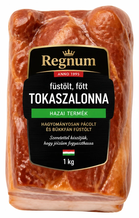 Regnum füstölt, főtt tokaszalonna