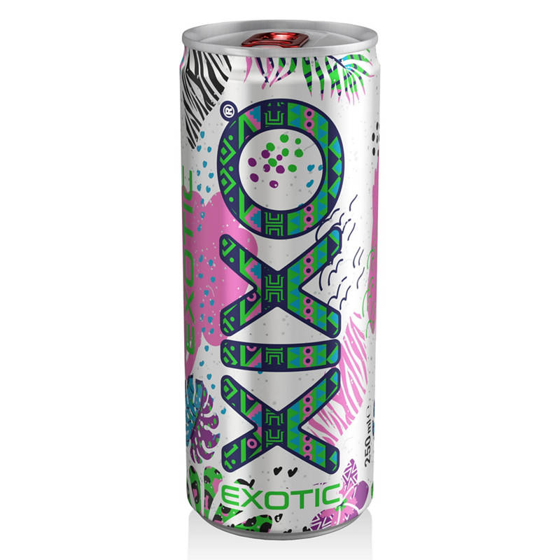Szénsavas üdítőital, exotic, 0,25 l