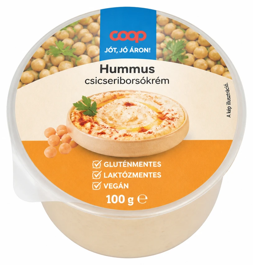 Hummus csicseriborsókrém