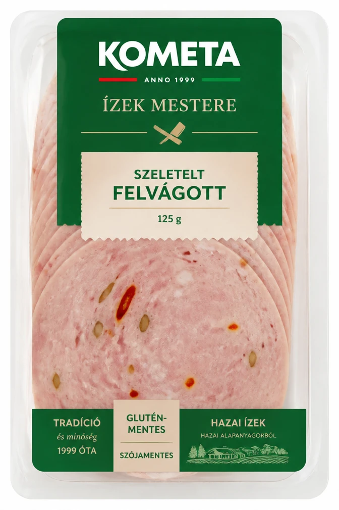Kometa szeletelt felvágott
