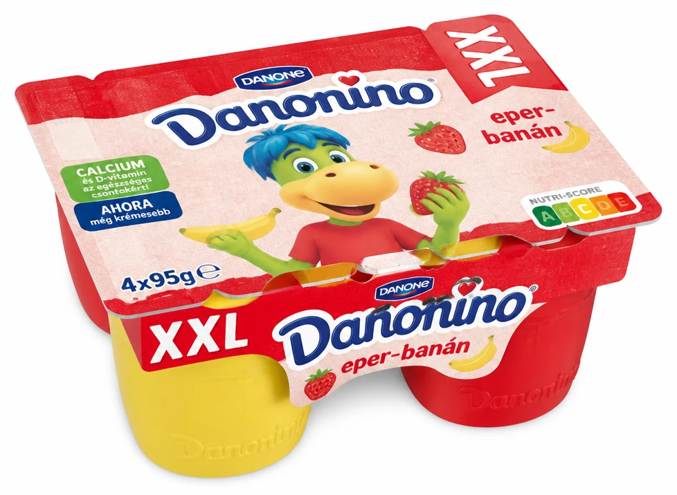 Danonino XXL eper-banán