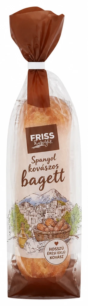 Spanyol kovászos bagett