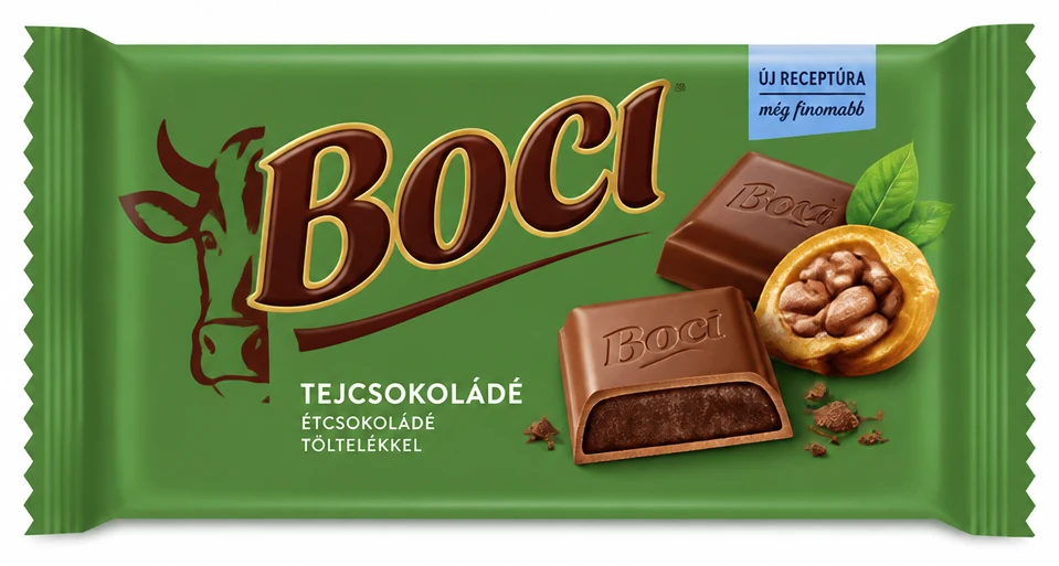 Boci táblás csokoládé