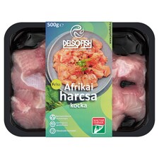 Pelso Fish friss afrikai harcsa kocka 500 g
