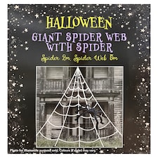 Halloween óriási pók háló pókkal