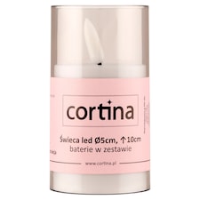 Cortina LED gyertya Ø 5 cm, 10 cm