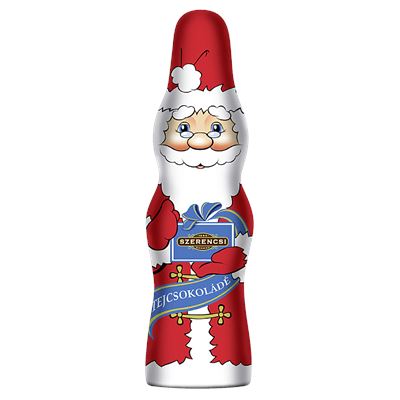 Szerencsi Mikulás tejcsokoládé figura 25 x 18 g