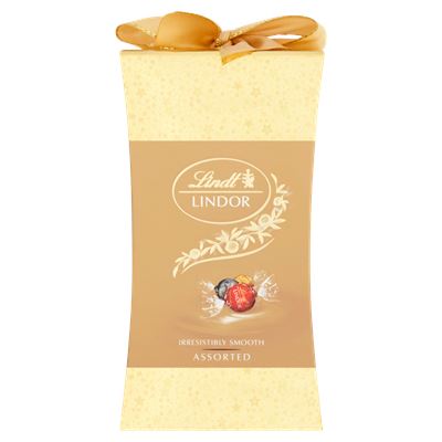 Lindt Lindor tejcsokoládé, fehér és keserű csokoládé praliné finom krémes töltelékkel 75 g