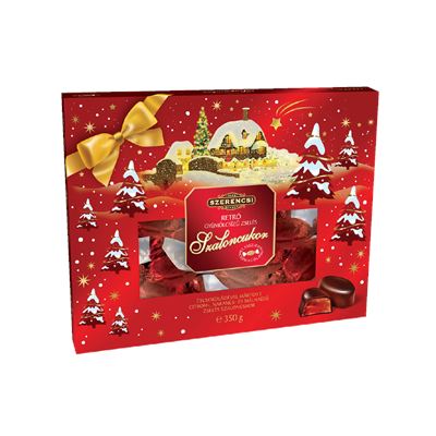 Szerencsi Retró gyümölcsízű zselés szaloncukor 350 g